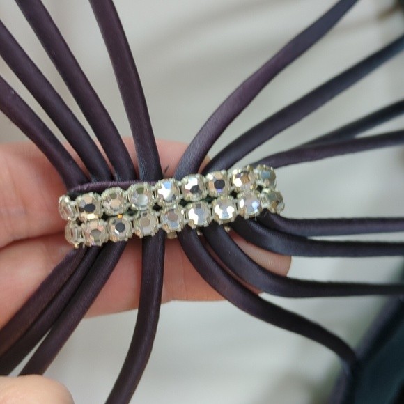 Vtg Niki Petites Velvet Skirt Set - Picture 15 of 17